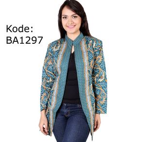 19 Contoh Model  Cardigan  Batik Desain Terbaik 2020