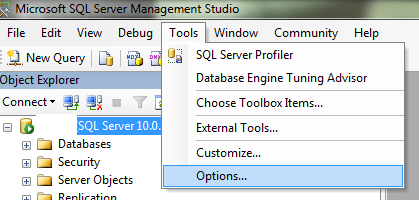 Shun's IT Notes: How to show line number in SQL Server Management Studio