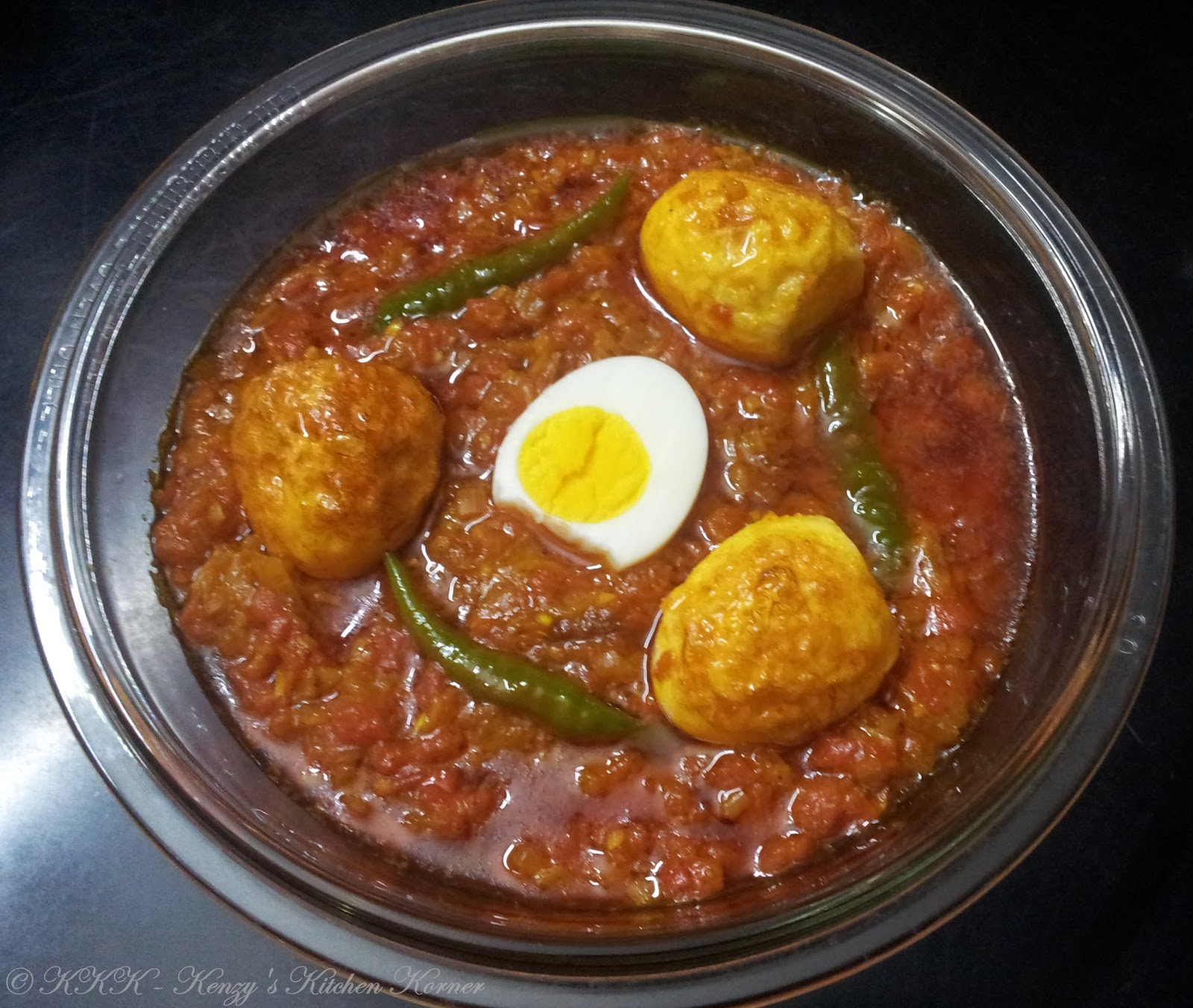 Kenzy's Kitchen Korner... Burmese Golden Egg Curry