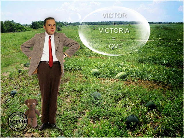 Mircea Geoană as Mr Bean funny photo