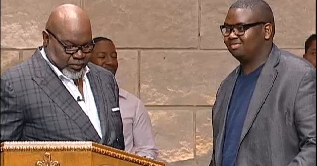 Bishop T. D. Jakes Says Goodbye to his son, T. Dexter 