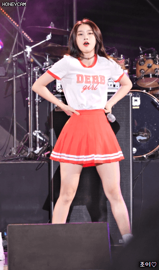 귀여운데 섹시한 오마이걸 지호 직캠.gif | 인스티즈