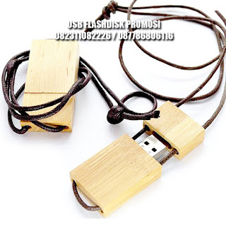 usb flashdisk kayu model tali / tambang