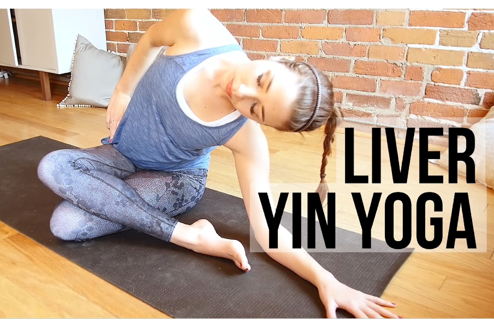 Yin for Liver Health Liver & Gall Bladder Meridians, Hips & Side Body