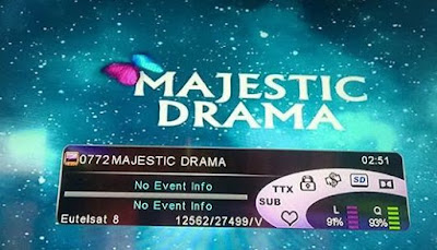 تردد قناة ماجيستك دراما الجديد 2016 Majestic Drama قناة ماجيستم دراما علي النايل سات/Majestic Drama