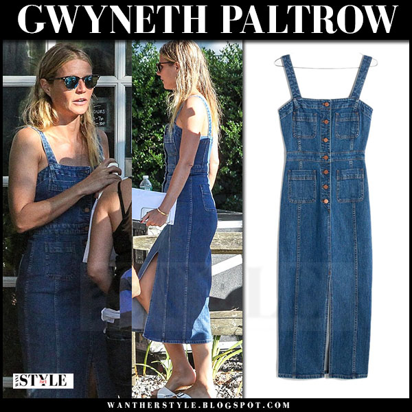 madewell denim midi dress