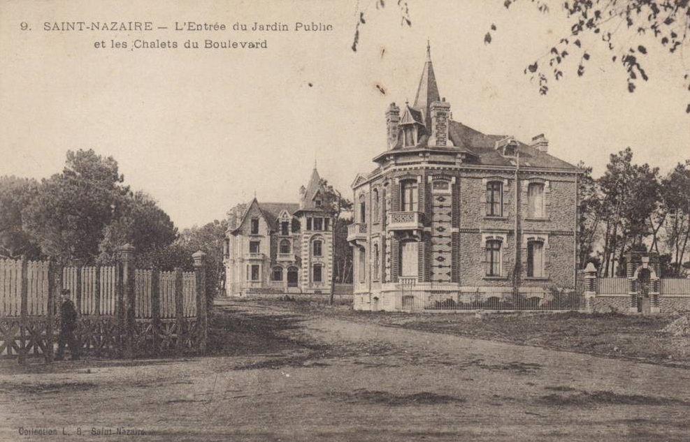 SAINTNAZAIRE la ville d'antan ST.NAZAIRE avenue de Béarn