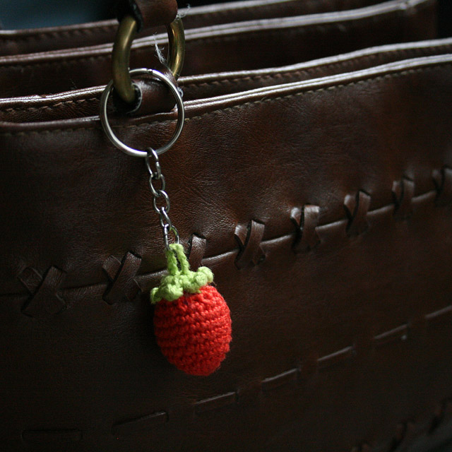 amigurumi strawberry keychain crochet amigurumi strawberry keychain crochet