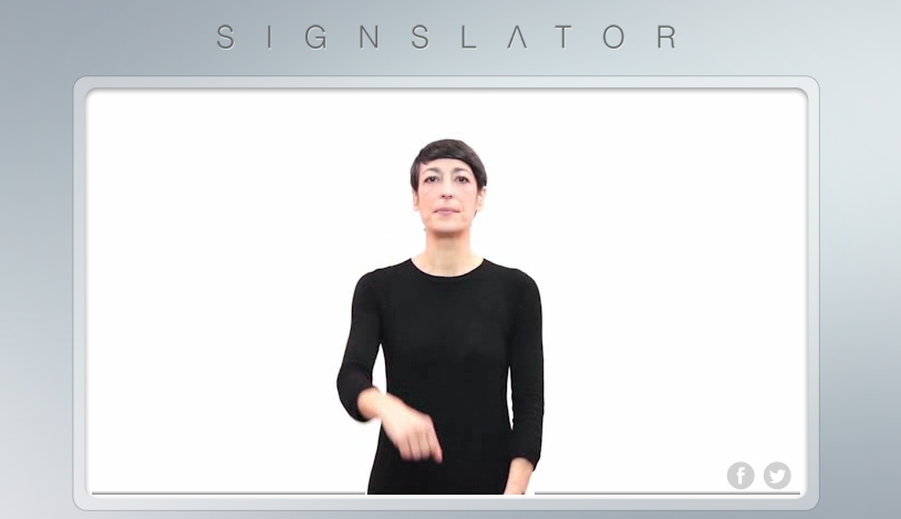 Traductor lengua de signos