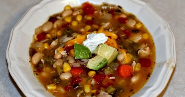 Recipes For Divine Living: Green Chile Chicken Soup