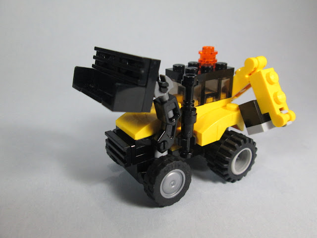 MOD Set LEGO 31041 Creator Construction Vehicles - escavadora