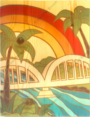 surf art Haleiwa art festival