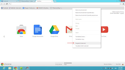 Cara Backup Bookmark di Google Chrome