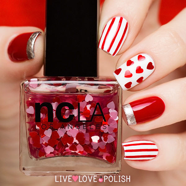 Lindas uñas de moda | Diseños San Valentin Lindas uñas de moda | Diseños San Valentin