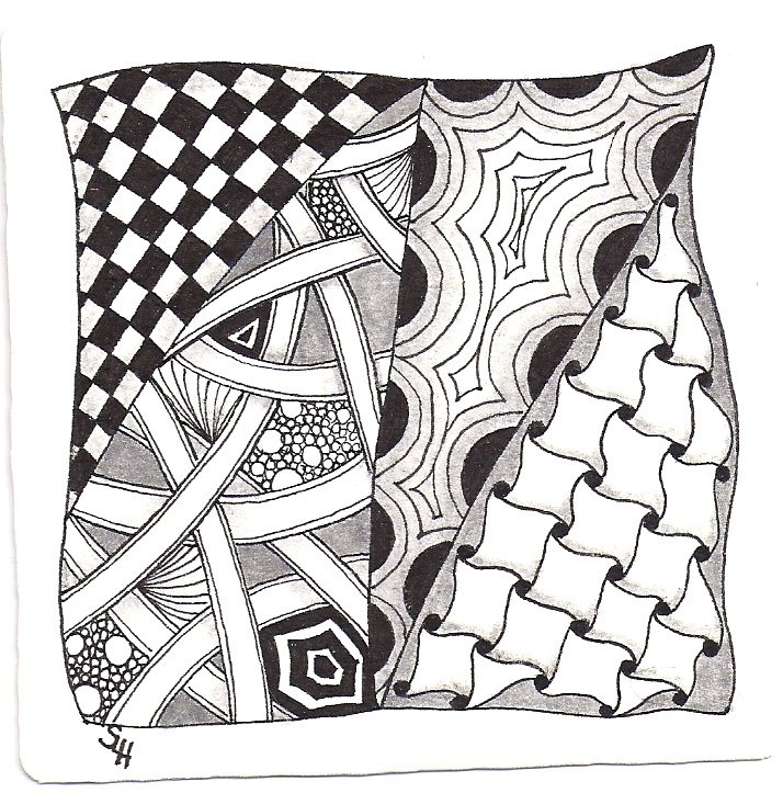 Creative Moments With Sandy: More Zentangle Fun