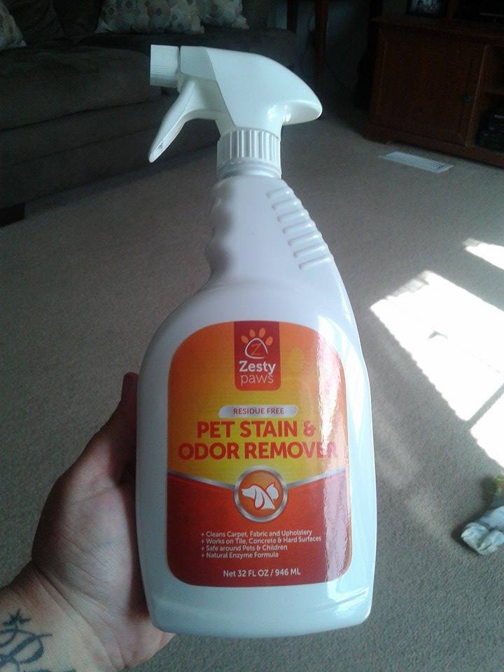 Pug Squared ZESTY PAWS PET STAIN AND ORDER REMOVER REVIEW