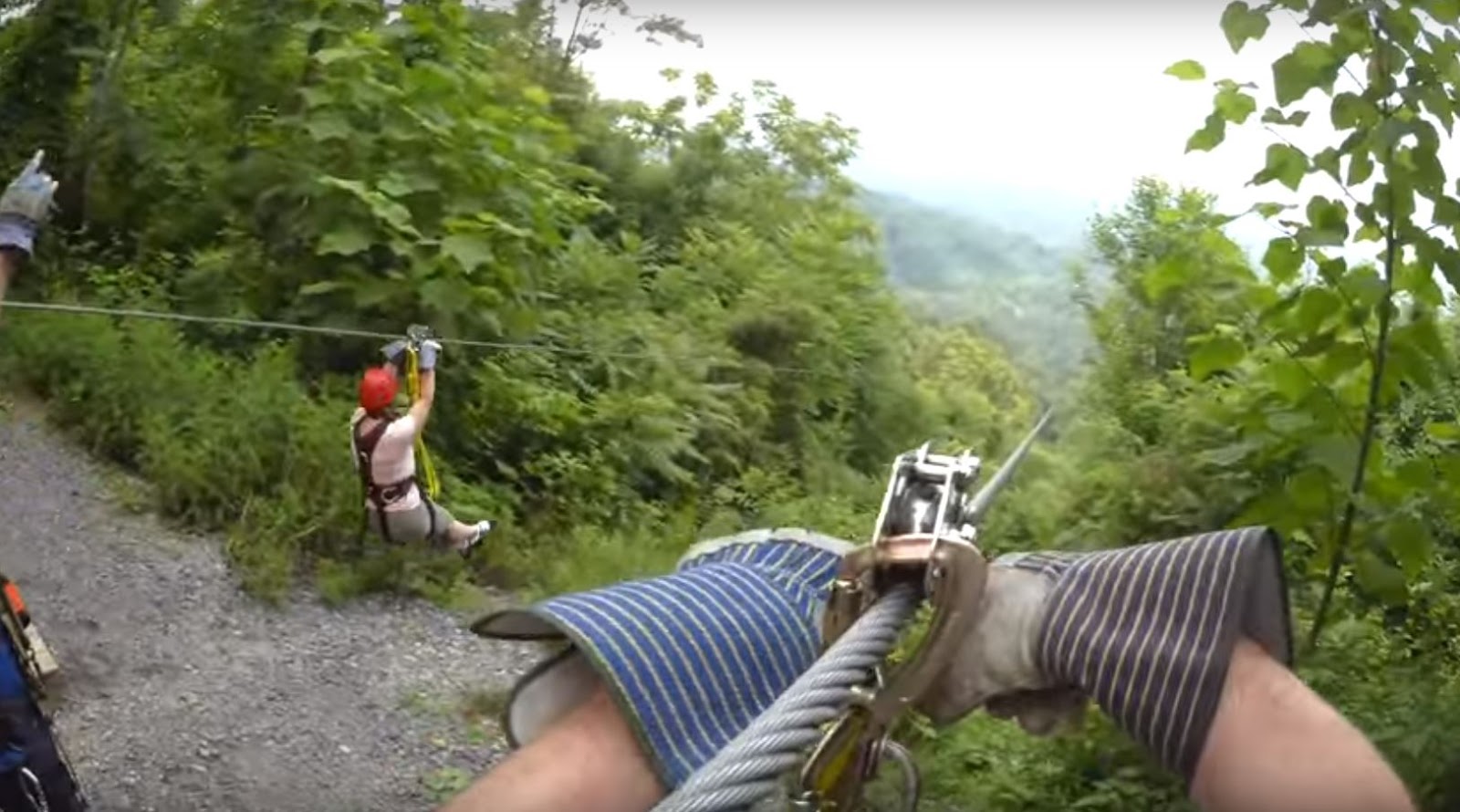 Ziplining at Adventures on the Which Tour Fits Your Zipping