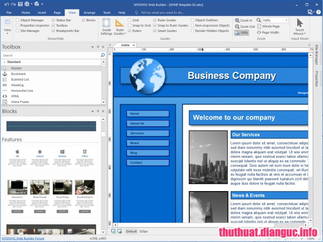 WYSIWYG Web Builder 18.4.2 download the new version for ios