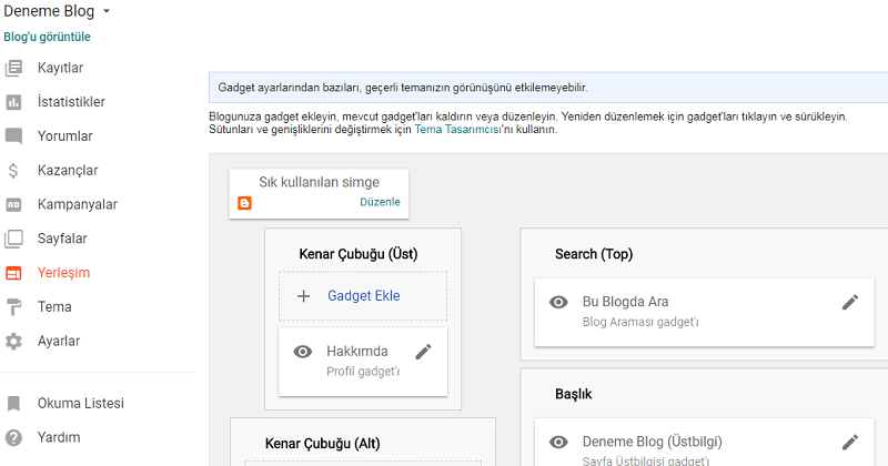 Kazanç alanının teması - ne olması gerektiği Kazanç alanının teması - ne olması gerektiği