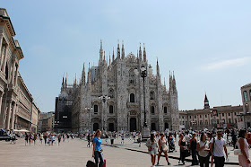 Milan's Piazza del Duomo is near Via Giuseppe Mengoni, where Inter's founders met in a restaurant
