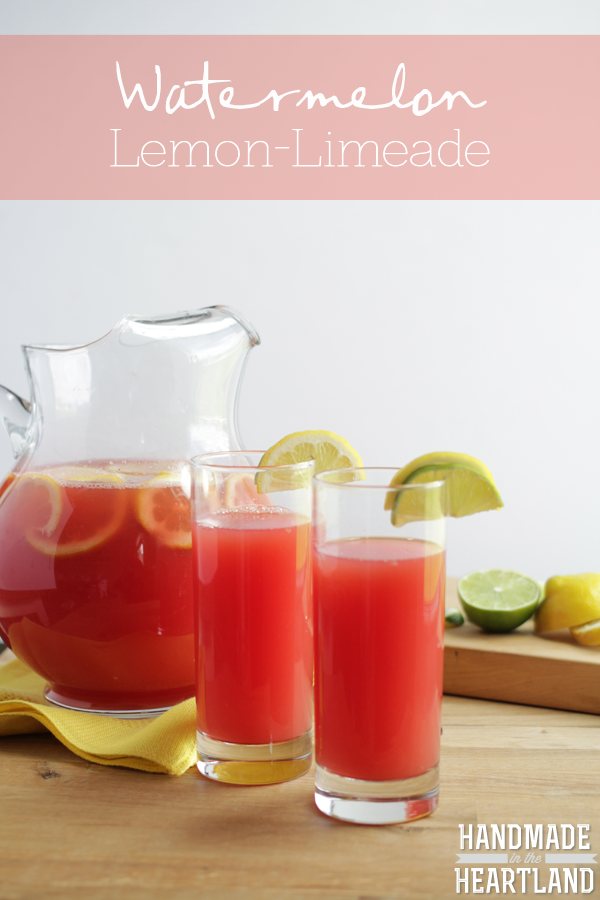 Watermelon Lemon-Limeade Recipe