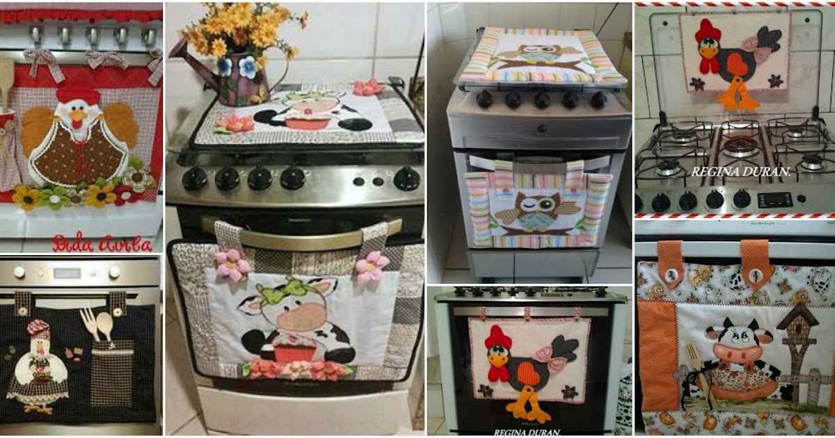 Aprende cómo fundas decorativas para el horno de cocina ~ Mimundomanual