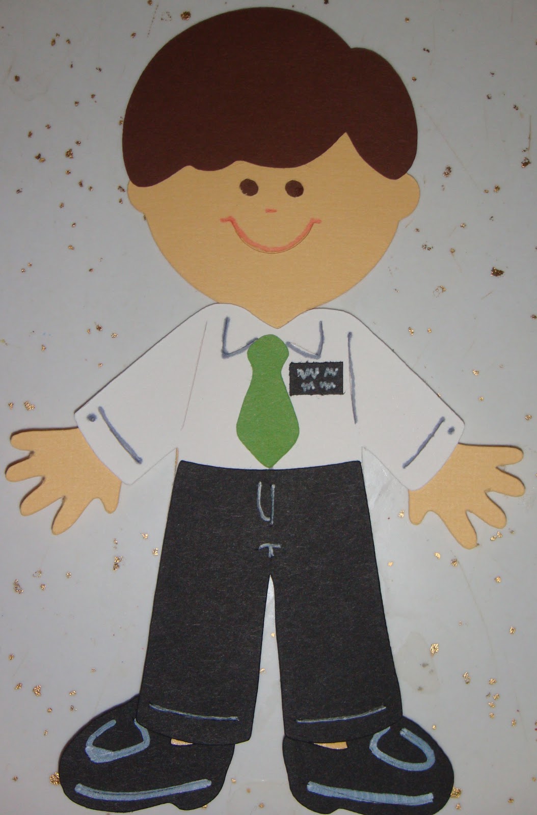 Gettin' Crafty Starkie Elder Flat Stanley