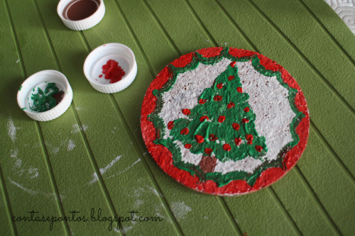 Enfeite de Natal DIY Enfeite de Natal DIY