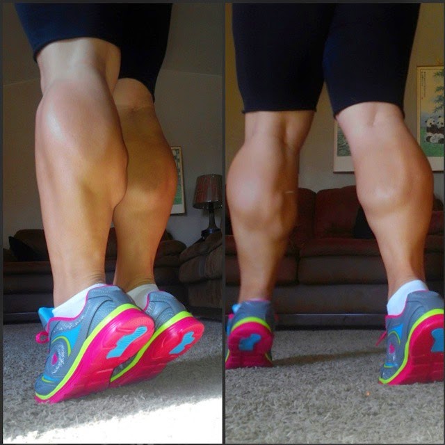 Her Calves Muscle Legs Woman Thick Calves