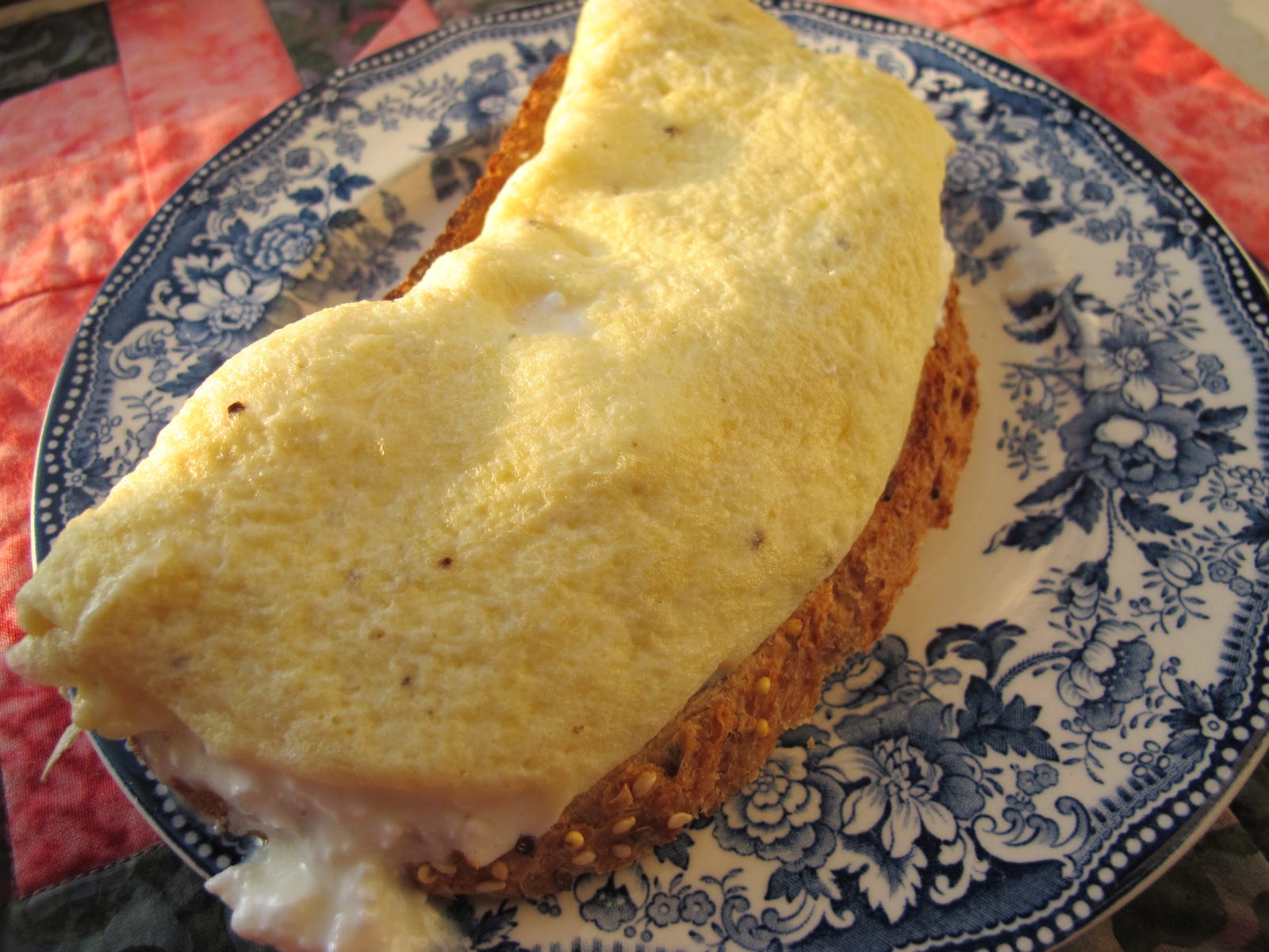 Dinner Place Would You Make Breakfast? Egg & Egg White Omelet Filled