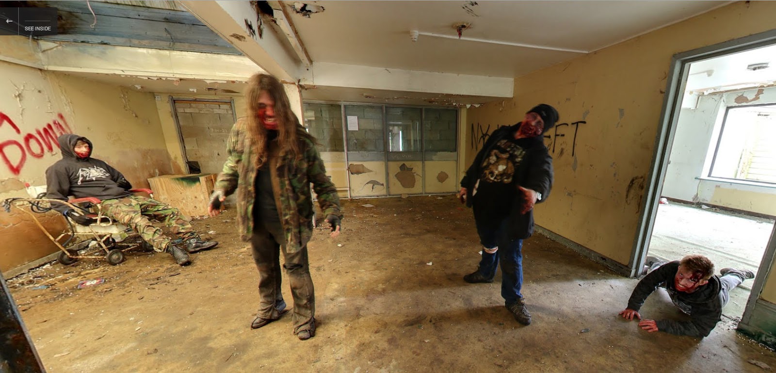 Zombies Sighting in Google Street View Most Creepy
