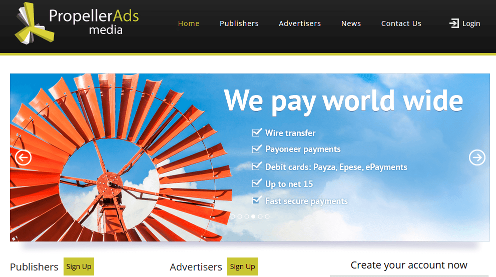 Propeller Ads Review