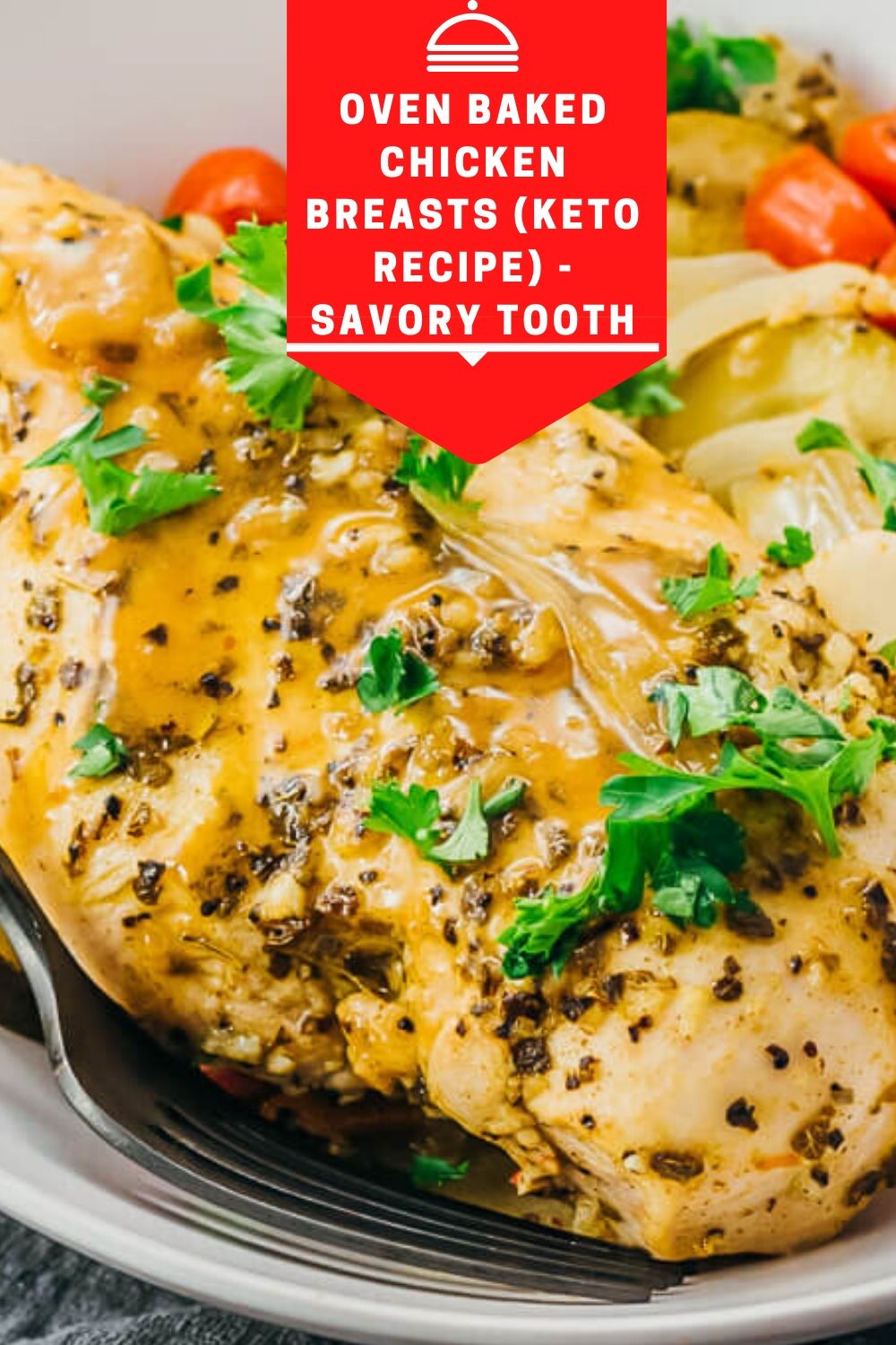 Oven Baked Chicken Breasts (Keto Recipe) - Savory Tooth - Pukrol Satwa