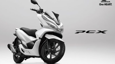 Modifikasi Honda PCX lokal menggunakan velg jari-jari thailook
