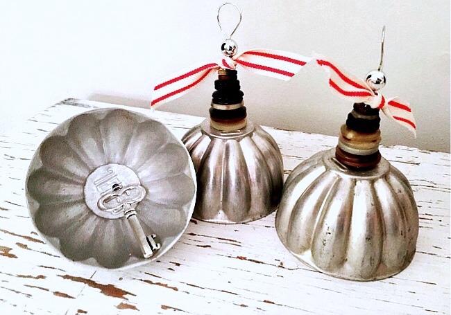 Repurposed Vintage Christmas Bells