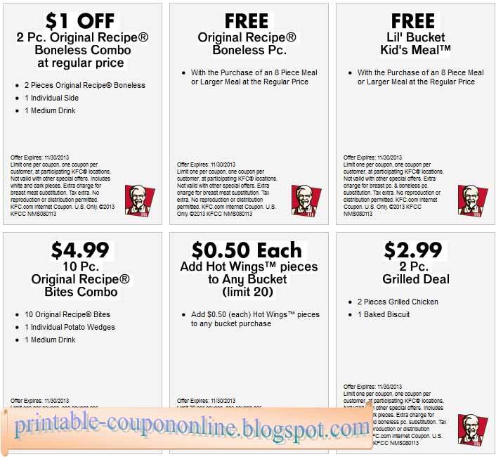 Kfc coupons 2019 australia