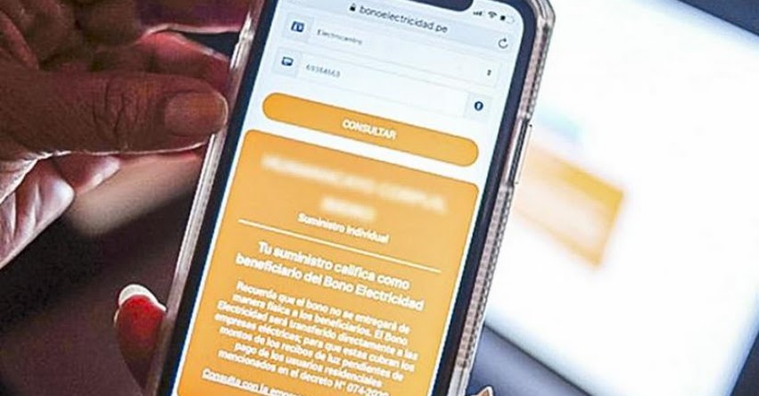 BONO ELECTRICIDAD: Subsidio económico de S/ 160 beneficiará a 5 millones de hogares y se aplicará desde agosto BONO ELECTRICIDAD: Subsidio económico de S/ 160 beneficiará a 5 millones de hogares y se aplicará desde agosto