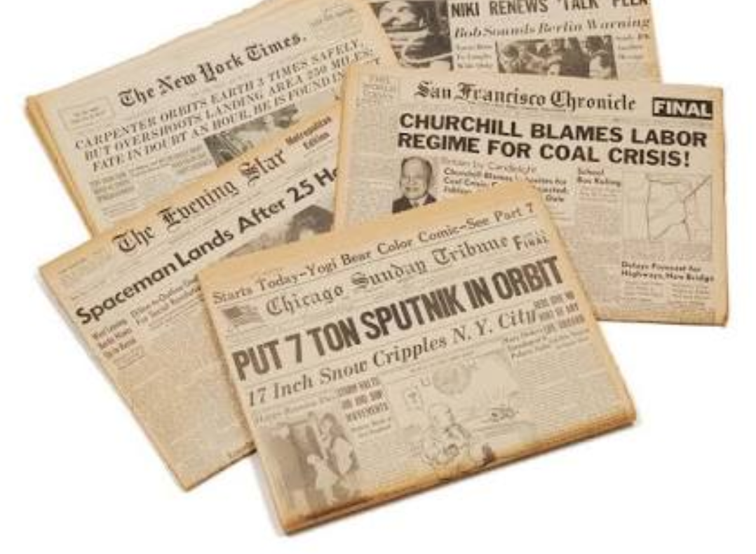 Old newspaper. старая газета. фон бумага. Old newspaper. американская газета.