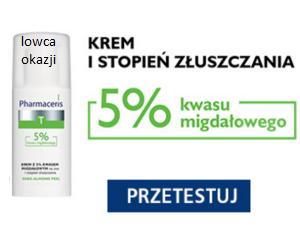 Przetestuj Pharmaceris T Krem z 5% kwasem migdałowym na noc I stopień złuszczania SEBO-ALMOND PEEL 5% Konkurs