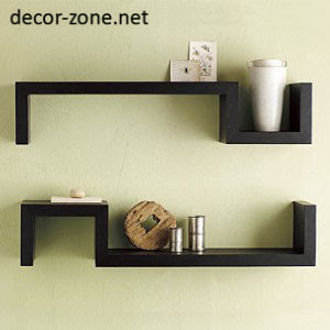 free spaces in shelves installation