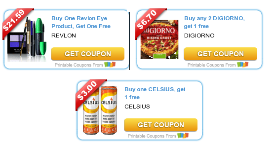 Great New Printable Coupons: Buy One Revlon Eye Product Get One Free, Buy any 2 Digiorno Pizza ...