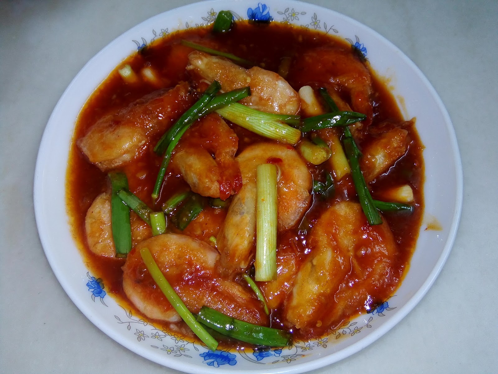 My Cooking Recipe : Prawns In Tomato Sauce