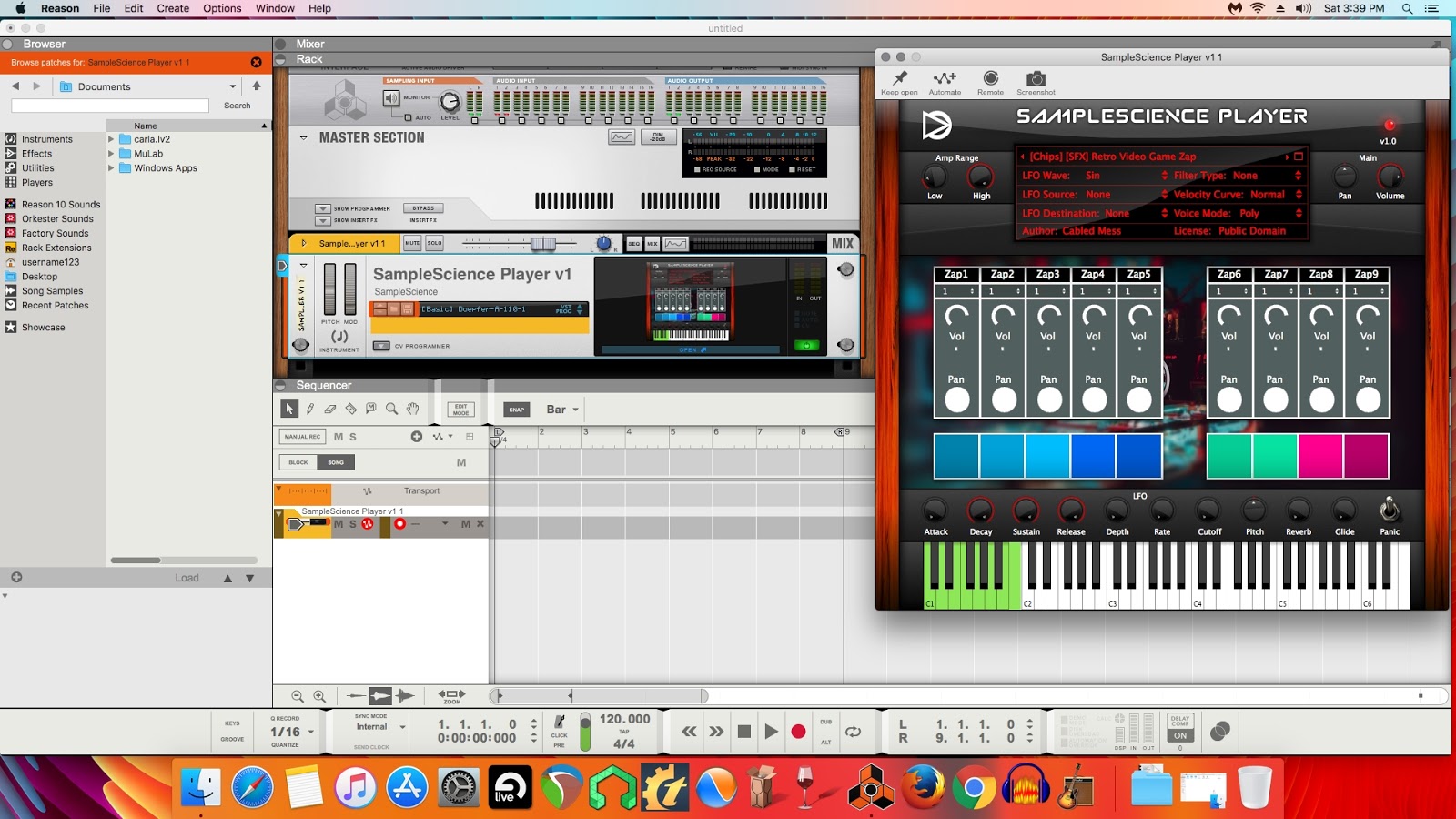 samplescience player
