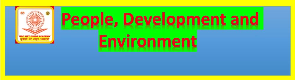 People, Development and Environment 