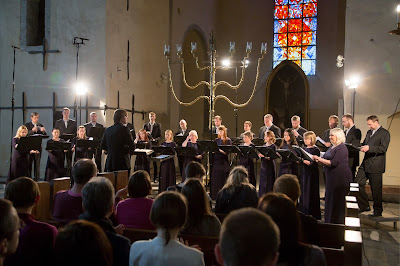 Estonian Philharmonic Chamber Choir, conductor Kaspars Putniņš at Estonian Music Days (Photo Peeter Langovits)