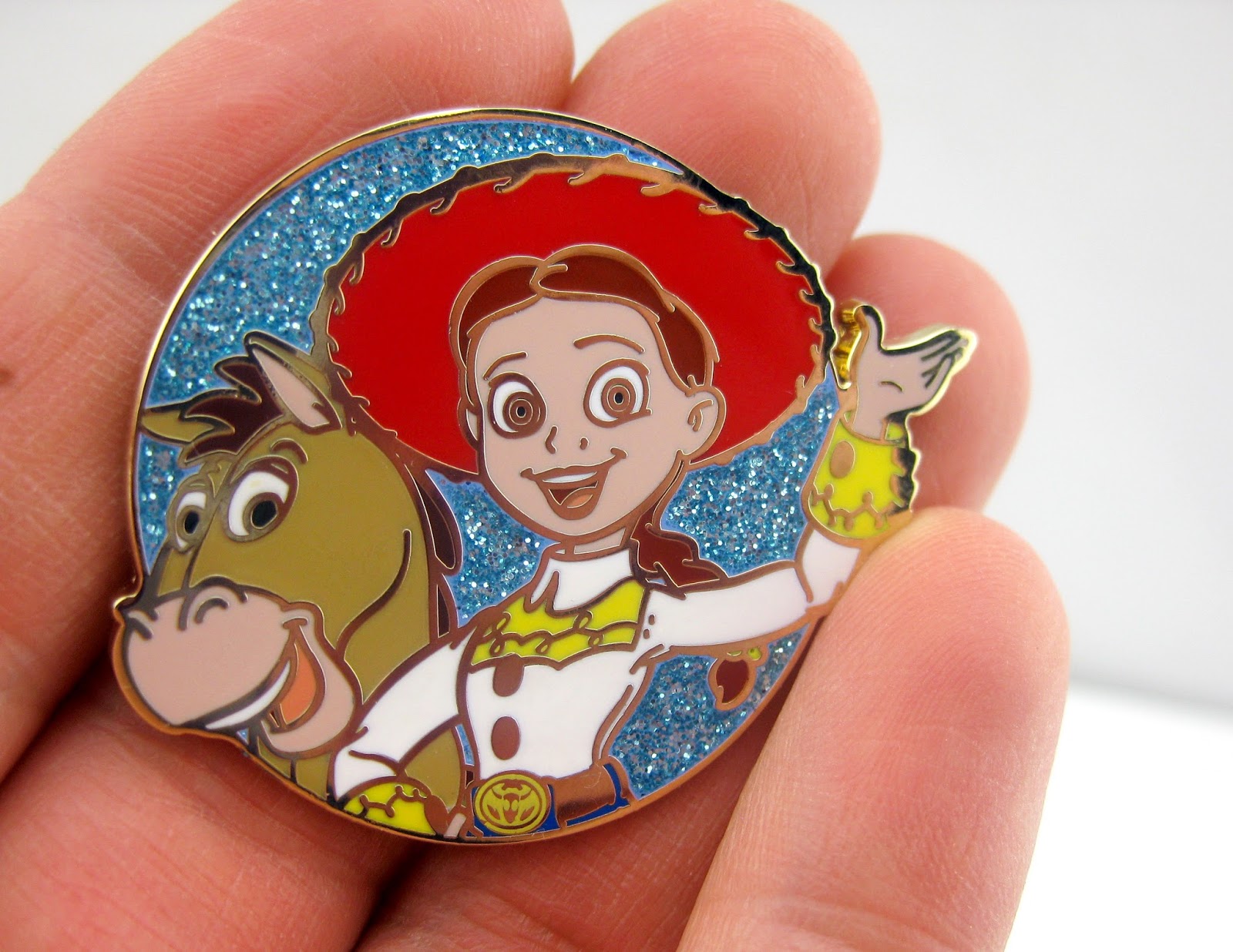 toy story disney store 30th anniversary pin jessie bullseye 