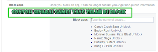 Tutorial Block / Ban Notifikasi Game Di Facebook