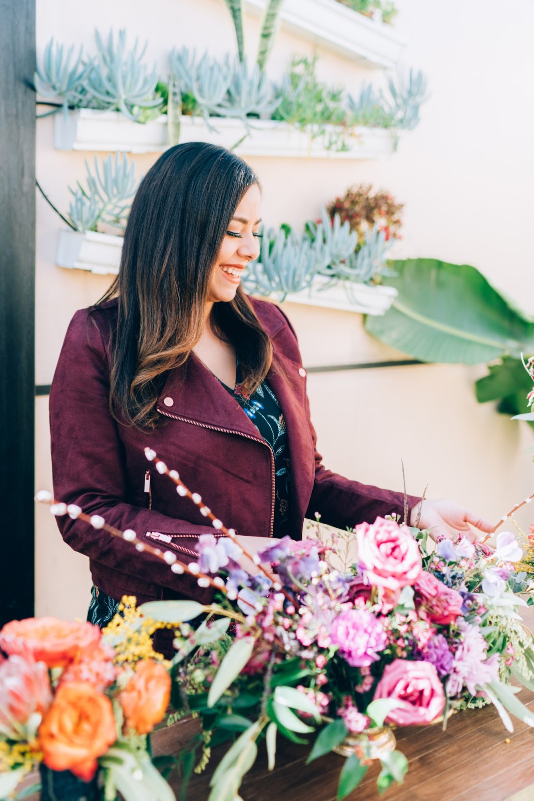 San Diego Style Blogger Event, ardell demi wispies, wyld blooms san diego