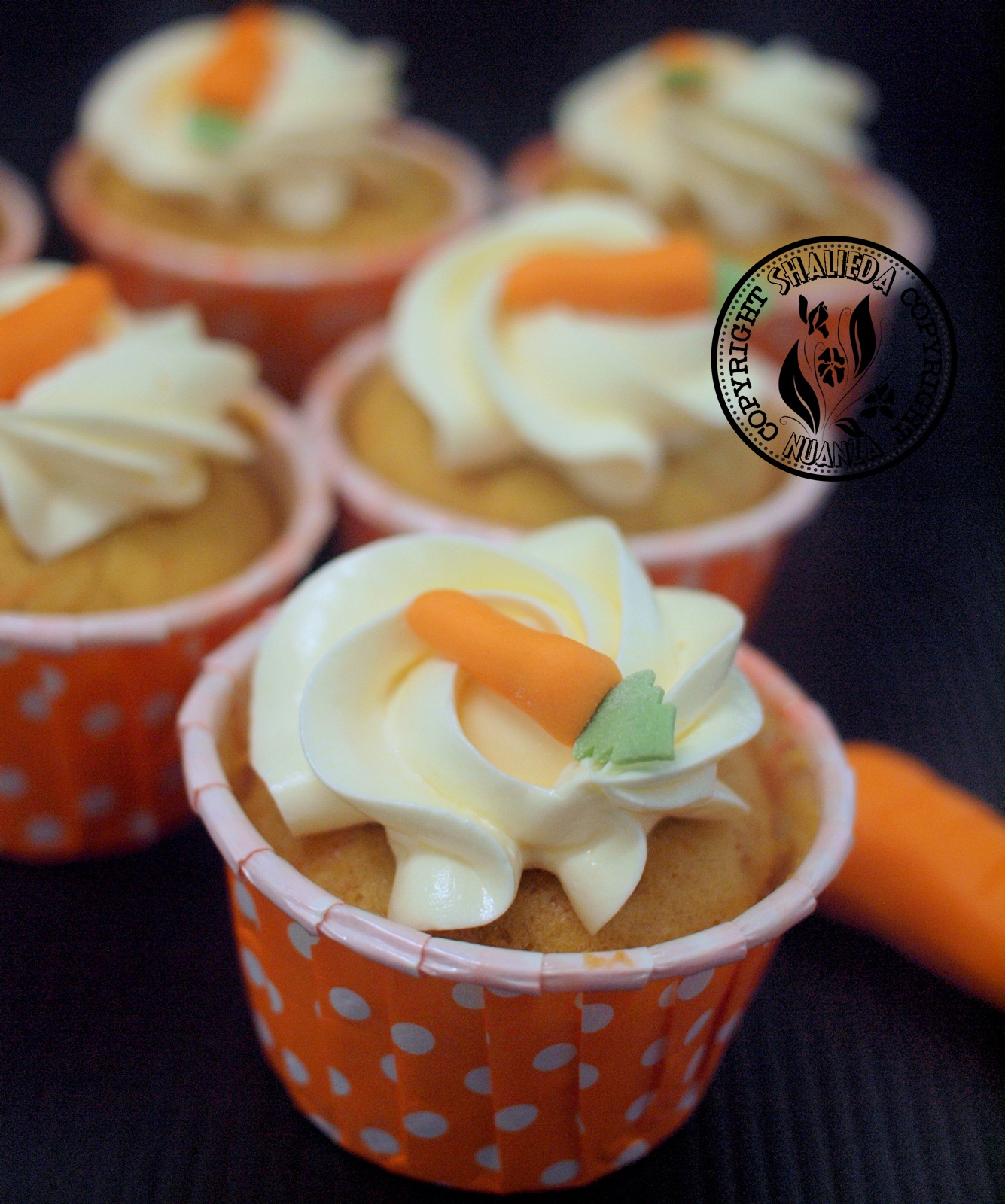 Pesona Cinta Cida de'Nuanza: cup kek carrot cheese