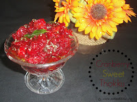 images of Cranberry Sweet Thokku / Cranberry Jam / Cranberry Relish